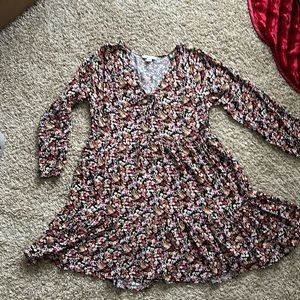 American Eagle Babydoll Mini Dress